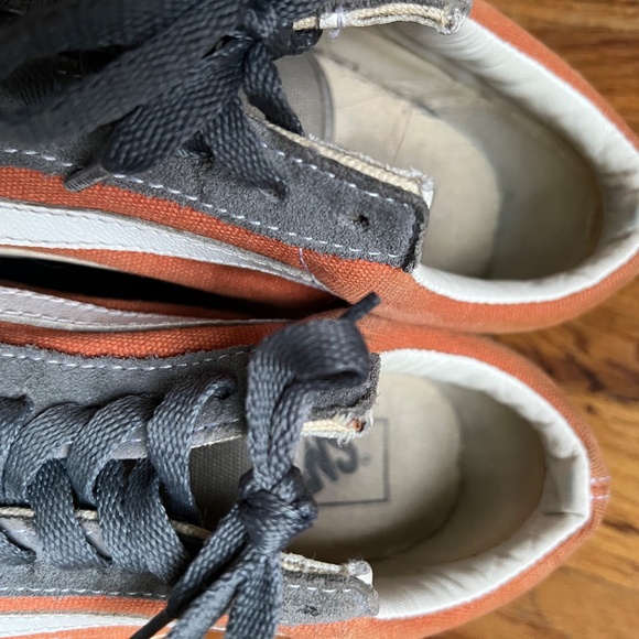 Vans Golden Coast Old Skool Skate Sneaker in Rust/Smoked Pearl Size 7 - Picture 4 of 7